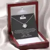 silver(Necklace + wooden nox)