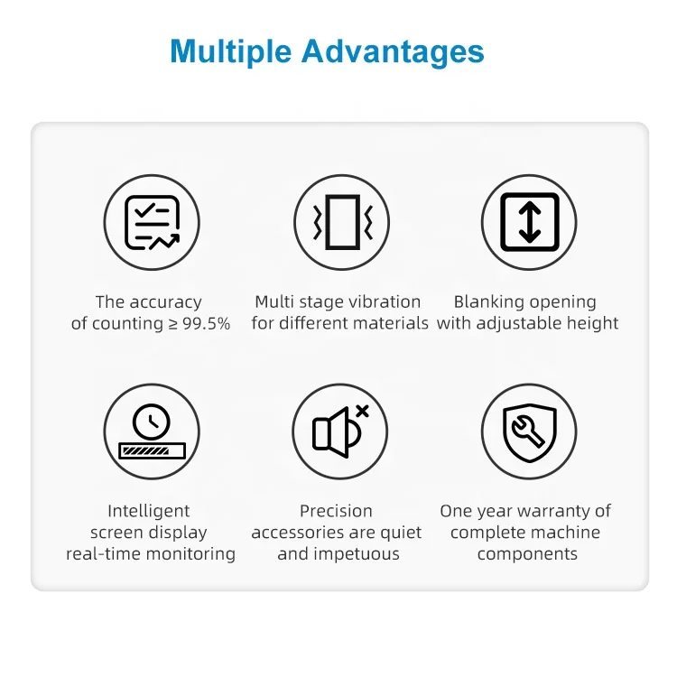 Стабильность 8 каналов полностью автоматическая электронная капсула и таблетка Счетная машина