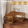 Double-layer corner frame