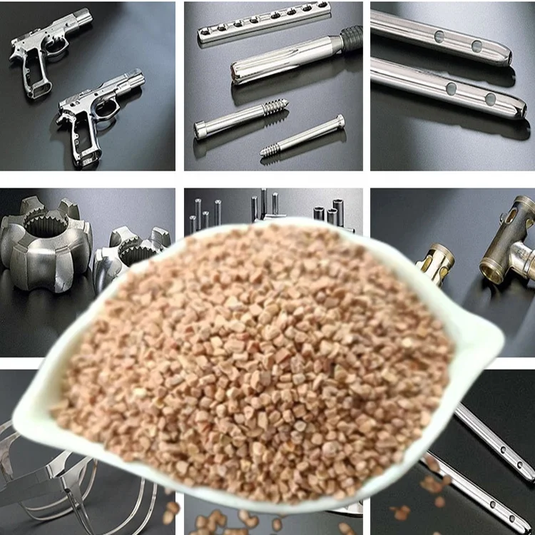 Sandblasting Walnut Shell 0.5 Granules Dry Grit 0.1-4mm Walnuts Shell Pellet Manufacturer Blasting Media Granule