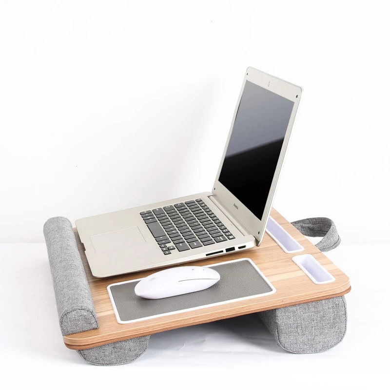 Домашний офис деревянный подвесной стол записная книжка подставка под ноутбук для