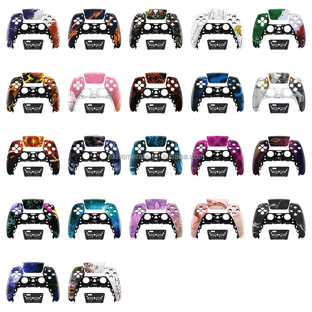 Extremerate Colorful Pattern Custom Game Accessories Replacement Front