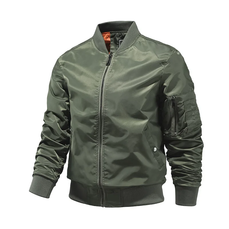 2024 New cross-border flight jacket Spring/Fall Bomber Jacket baseball uniform