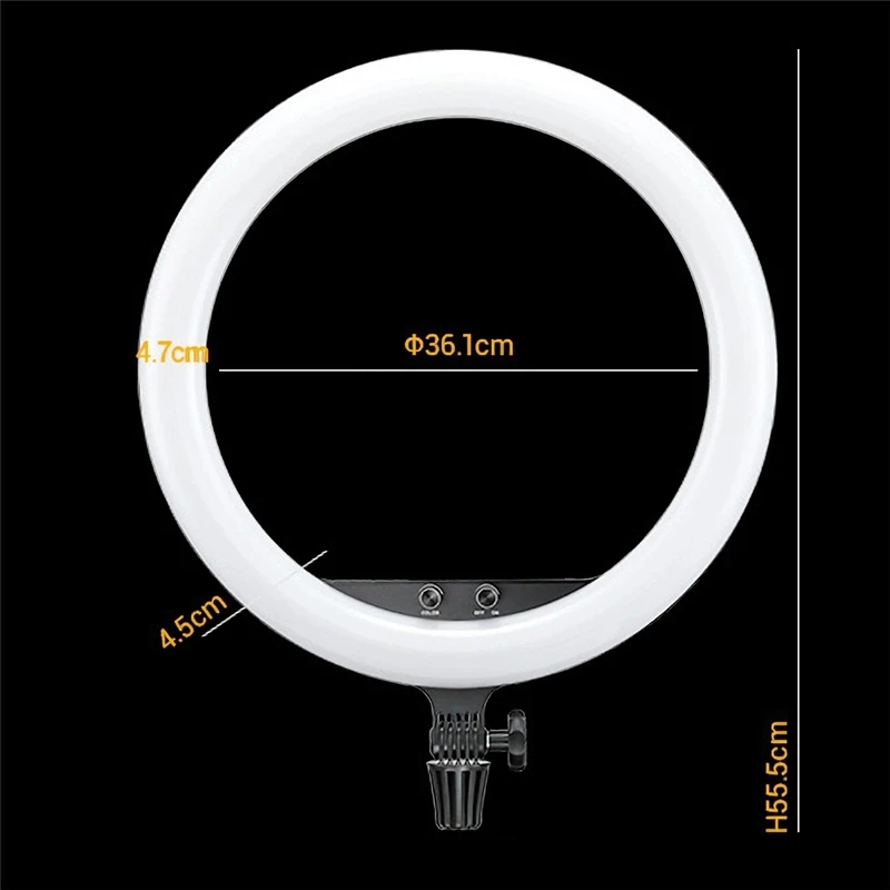 Godox LR150 - Lumière Anneau LED 18 Pouces Bi-Couleur | Pour Streaming, Maquillage & TikTok