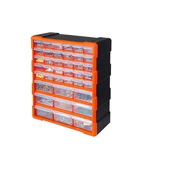 Plastic Multi-Grid Drawer Organizer Storage Box Tool Case - China