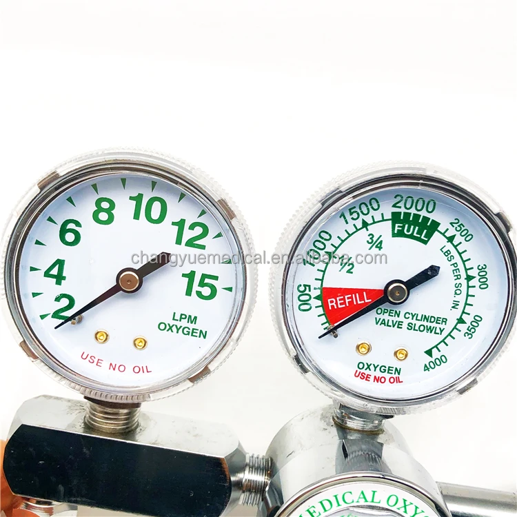 Sample Available China Oxygen-Regulator CF-0202 Medical Oxygen Gauze Regulator for Hospital