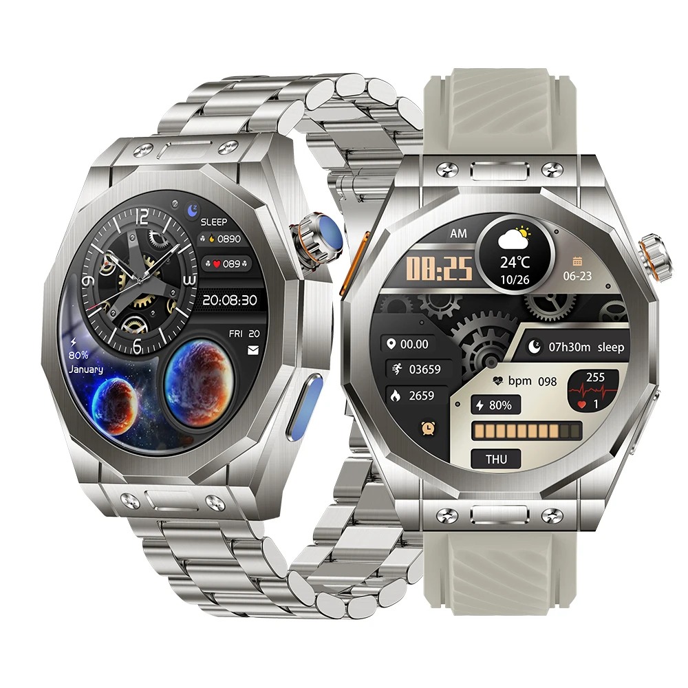 Z83 Pro Max Sport Smart Wrist Watches 1.52 Inch Waterproof IP68 Screen Activity Tracker Call Answerer Calendar with RDFit App