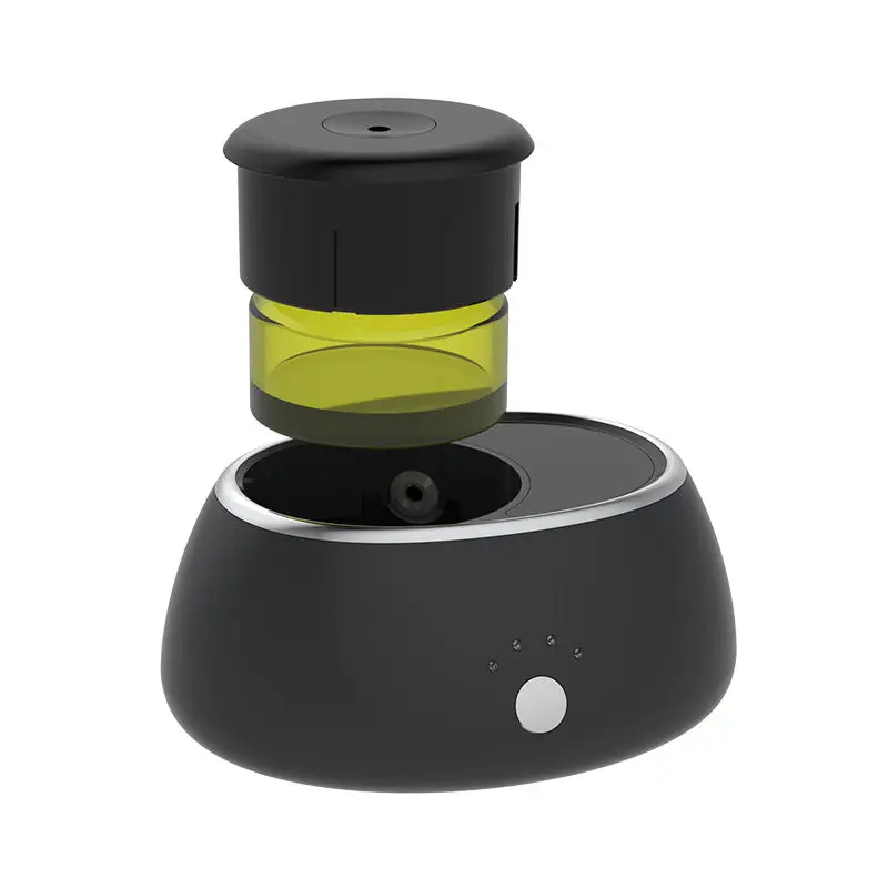 Small Home Office Solar Power Rechargeable 30ml Waterless Essential Oil Solar Energy Car Fragrance Aroma Diffuser