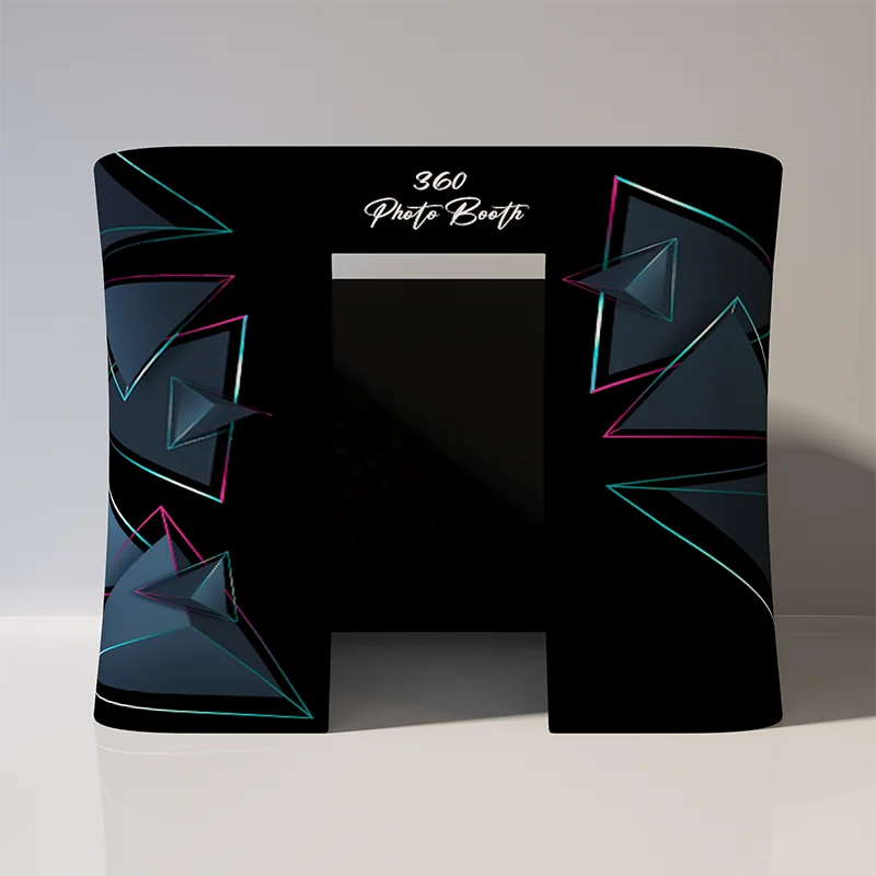 Custom Camera Photography Backdrop Stand Tension Magazine Cube Box 360 Photobooth Enclosure