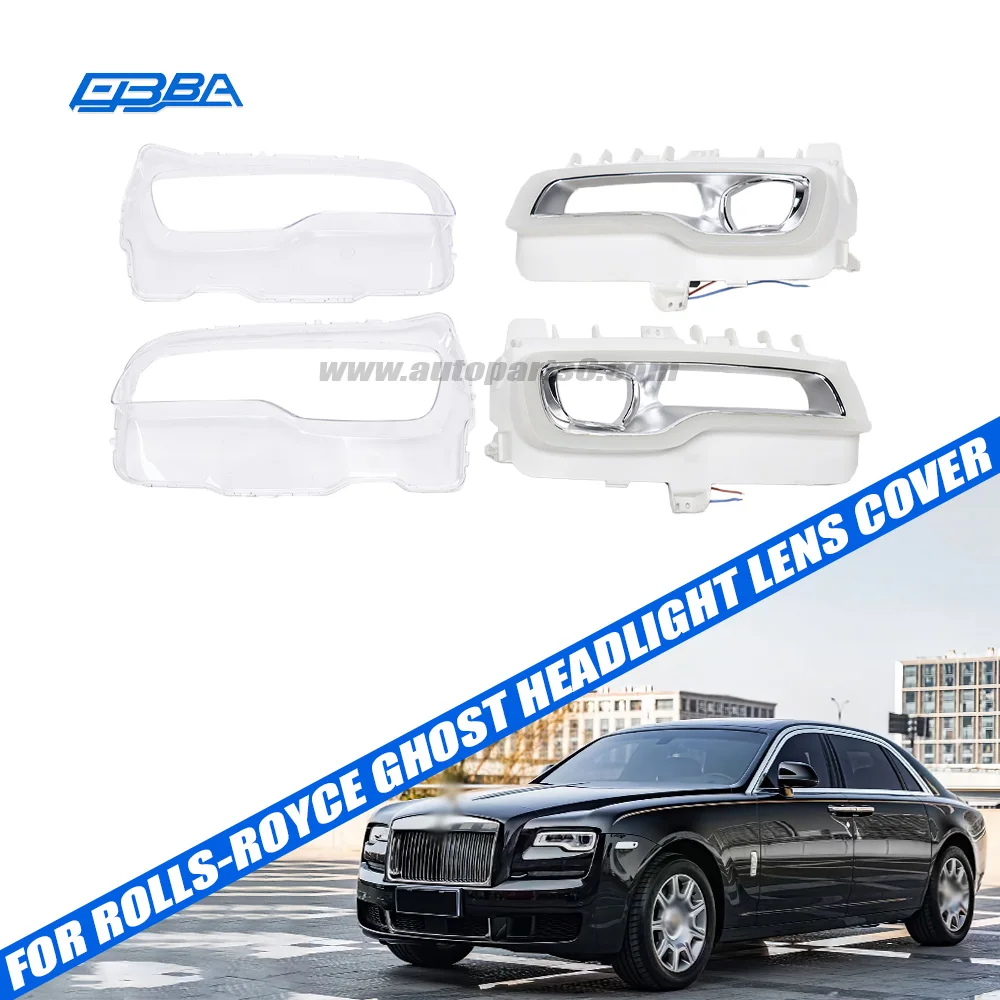 Headlight Lens Cover For Rolls-Royce Ghost 2nd And 3rd Generation