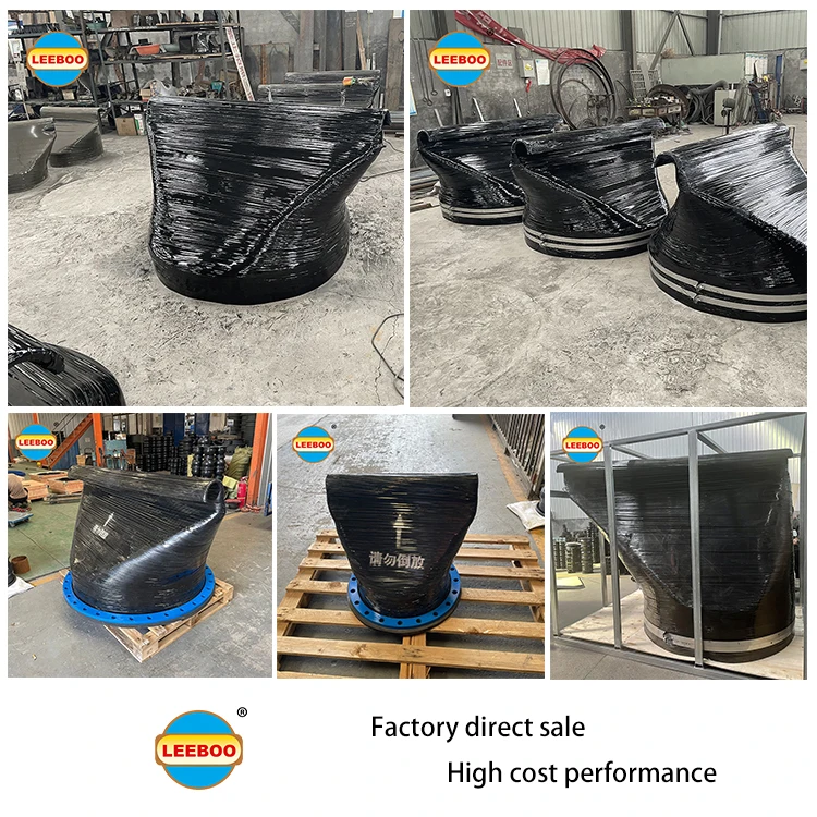 Integral Flanged Rubber Duckbill Valve for Storm Water Drain Check Valve
