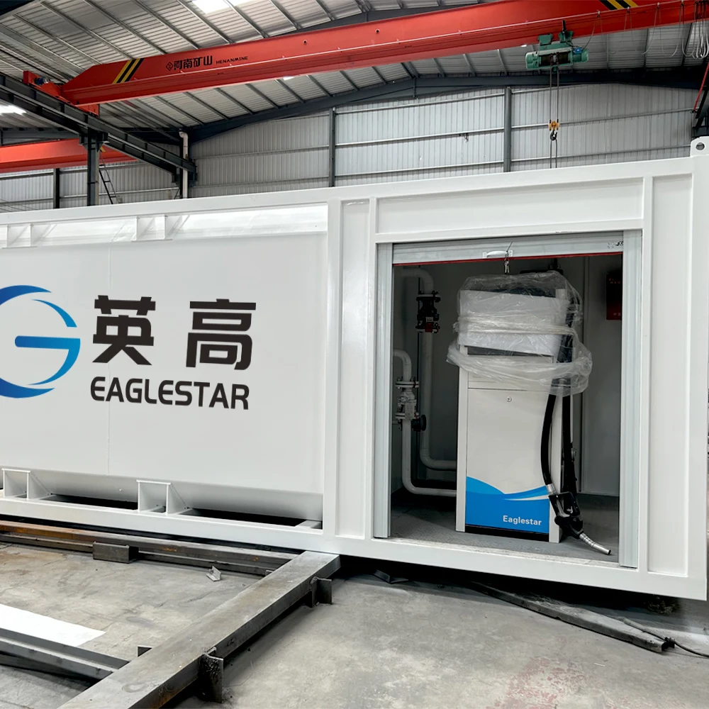 20FT 40FT Container Fuel Tank/ Mobile Fuel Station for Diesel and Petrol