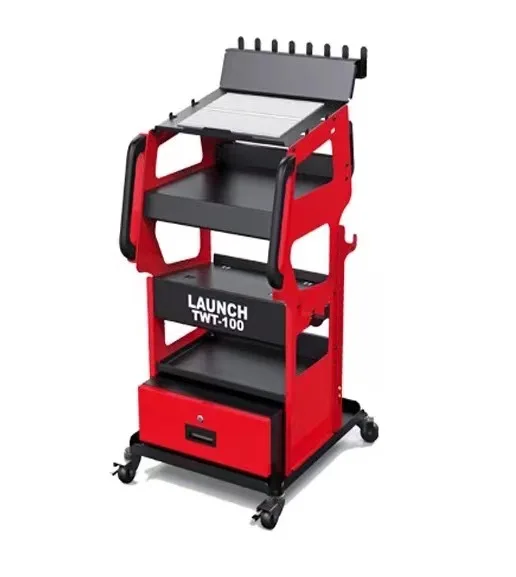 Hot selling Launch TWT-100 Tool Trolley For ECU Programming Auto Repair Tool Box Cabinet Trolley With Rolling Wheels