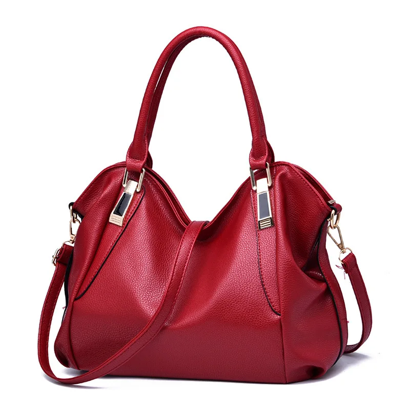 Women's PU Leather Handbag Set