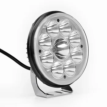 7 Inch 50W Round LED Headlights for Sale, 4x4 Off-road Lights, Truck Lights, Boat All-terrain Lights, Motorcycle Running Lights