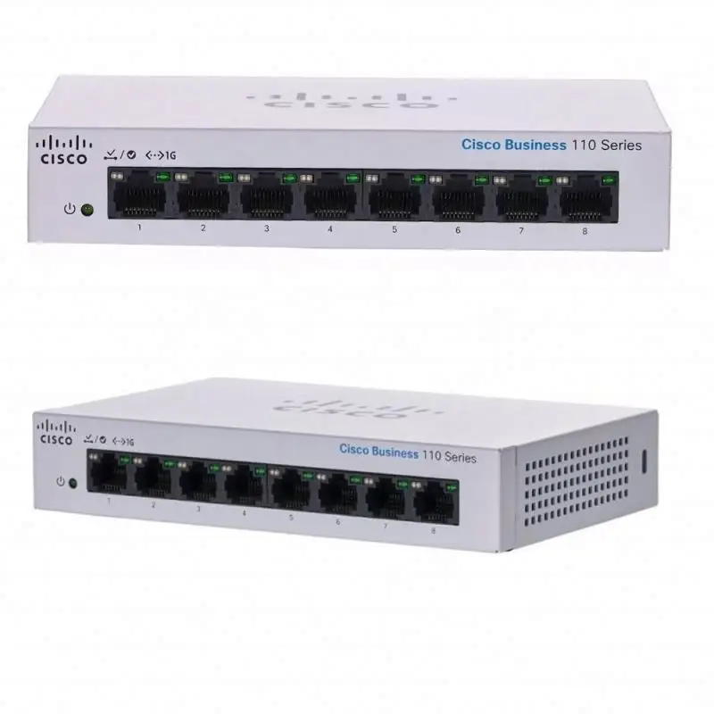 新品】Cisco CBS110-8T-D 8ポートスイッチ 2台 CISCO CBS110-8T-D
