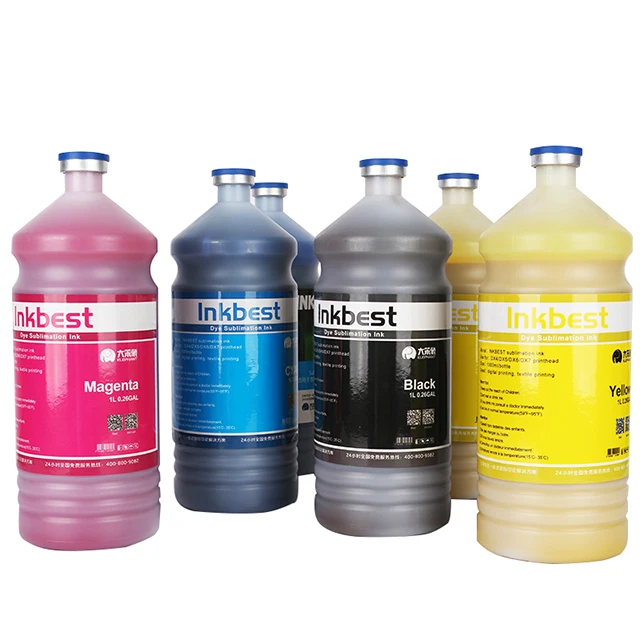 High Density Textile Transfer Printing Ink Dye Sublimation Ink for I3200