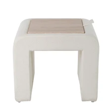 Customized Storage Ottoman Stool for Living Room Modern Inside Furniture Board