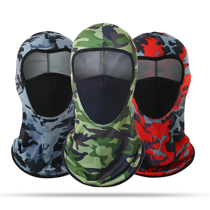 Details about   3pcs Windproof Face Hat Airsoft Motorcycle Ski Mask Sun Balaclava Hood Helmet 