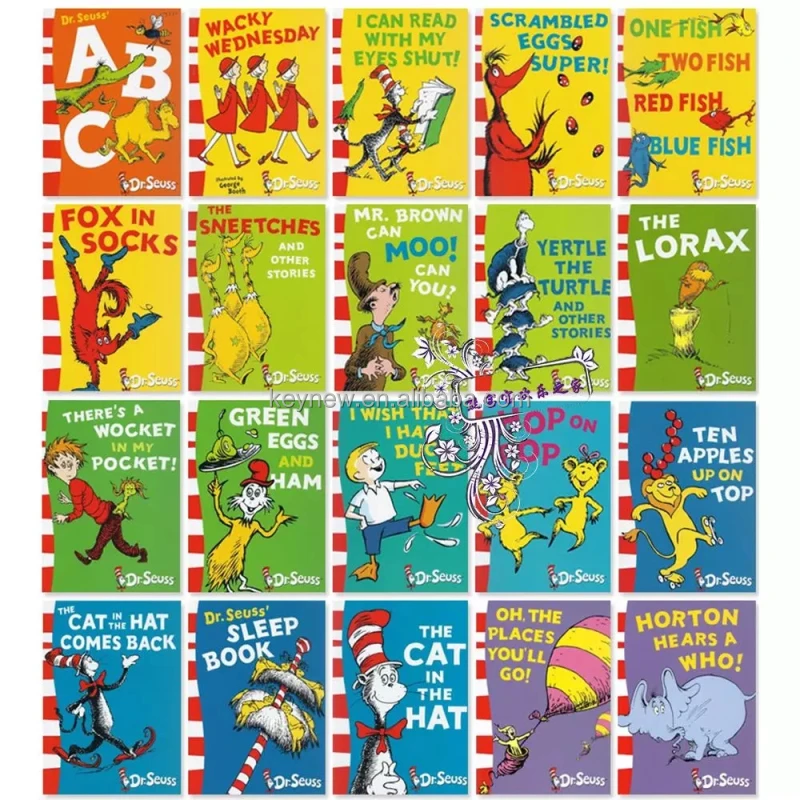 20 Books/set A Classic Case Of Dr. Seuss Series Interesting Story ...