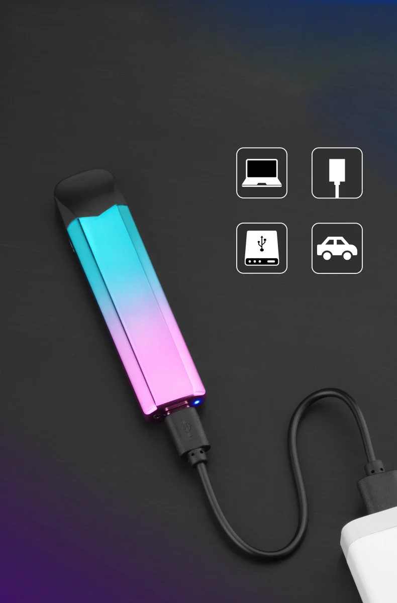 Wholesale Electric Usb Lighter Portable Custom Logo Cheap Electronic