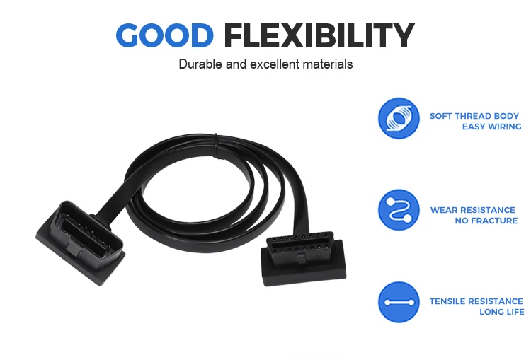 product universal obd2 dual mode cable stable high speed transfer code reader for vehicle diagnostics type c  16pin-5