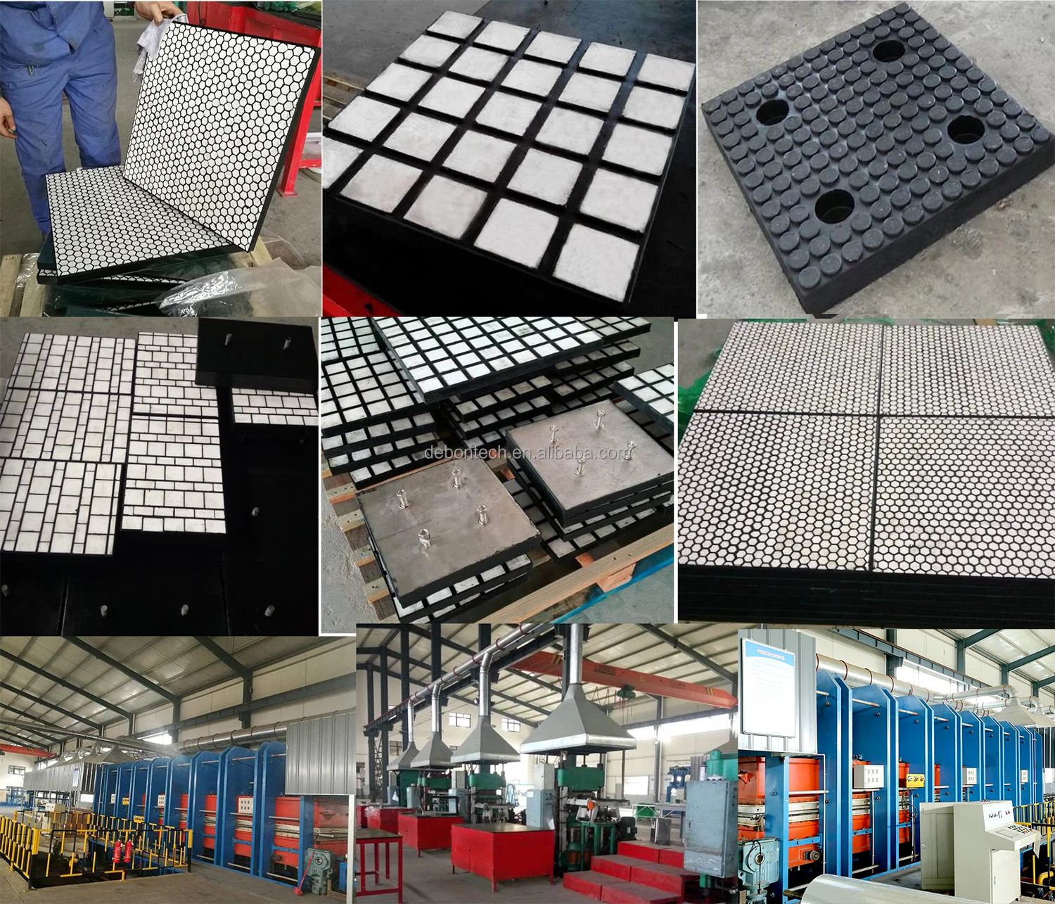 Chute Composite Wear Plate Wear Liner Rubber Ceramic Buy Ceramic Rubber Panels Ceramic Tiles