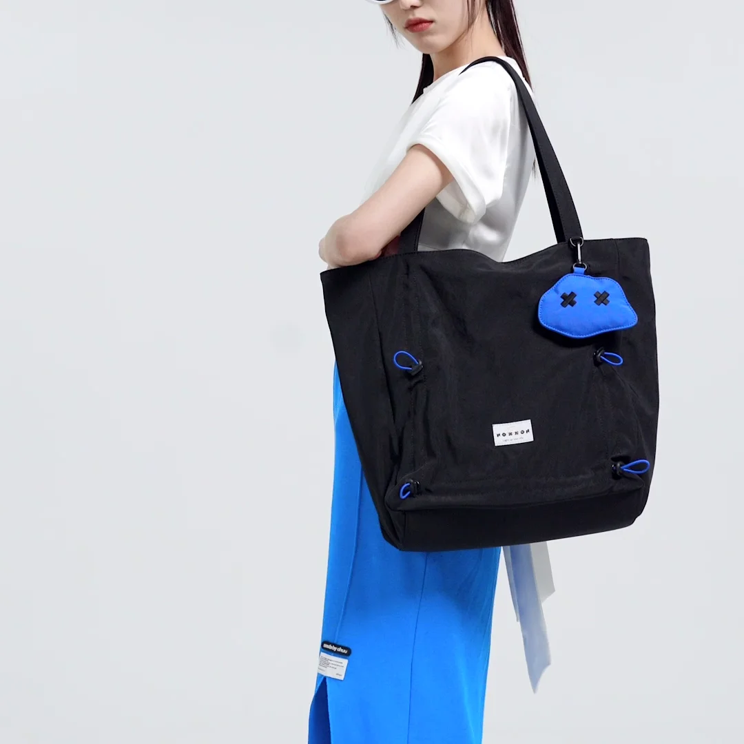 Noxxon Trending Custom Tote Bag Fashion Nylon Tote Bag With Pocket And ...