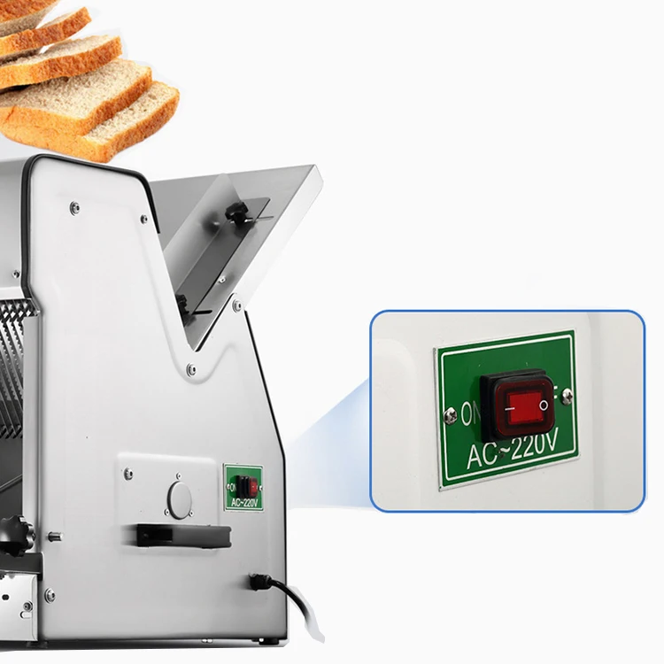 electric automatic bakery bread slicer machine