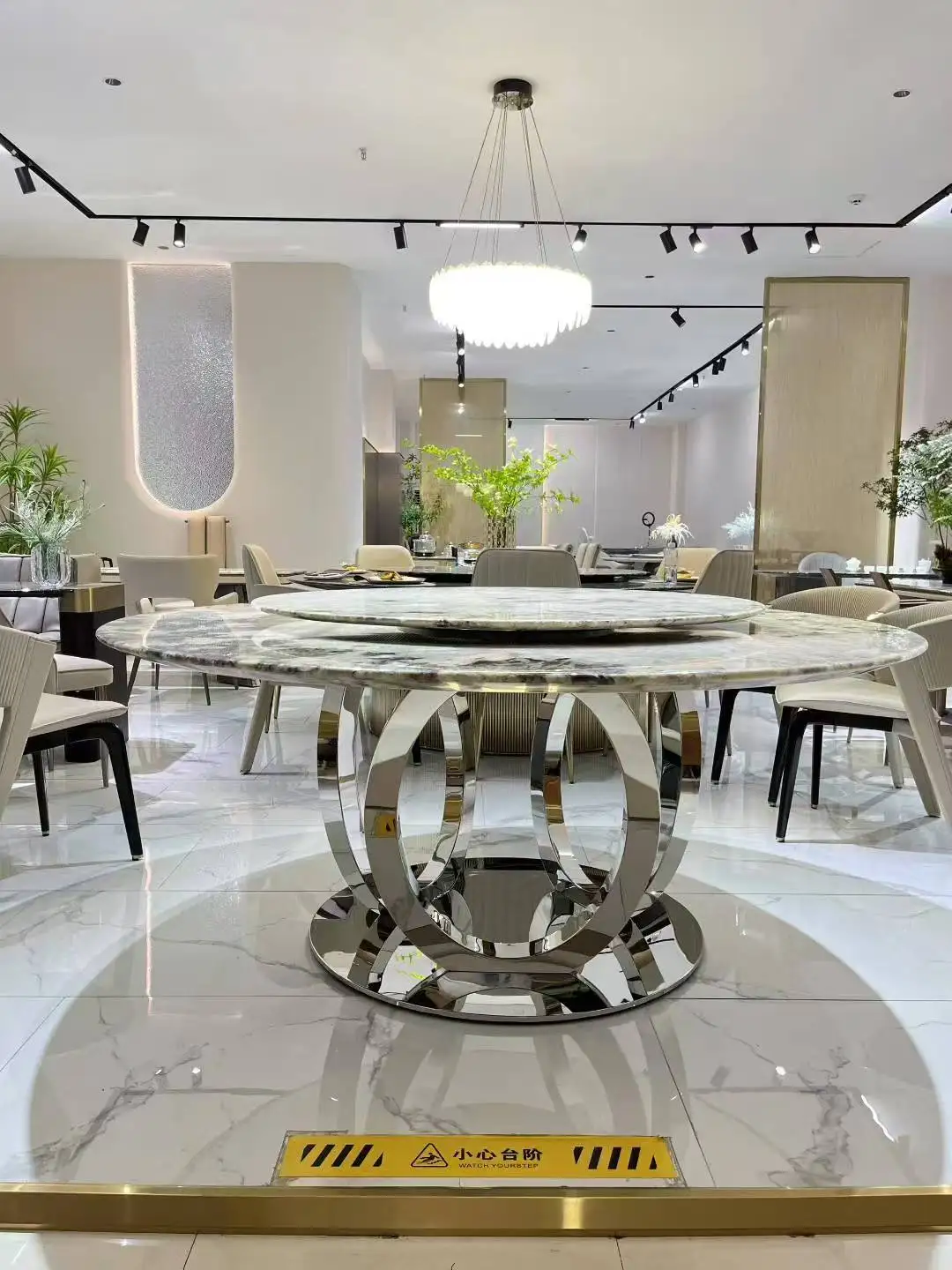product ydstone modern  tables can be customized with natural marble suitable for use in restaurants and households-1