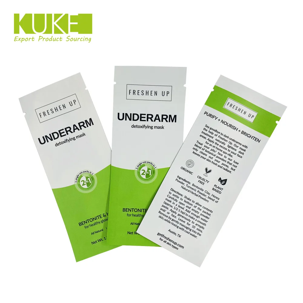 Custom 2ml 5ml 10ml Honey Packaging Bags Small Face Cream Skin Care Sachet Mylar Bag for Cosmetic Samples