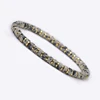 Gray CB100551 Dalmatian Jasper & Hematite