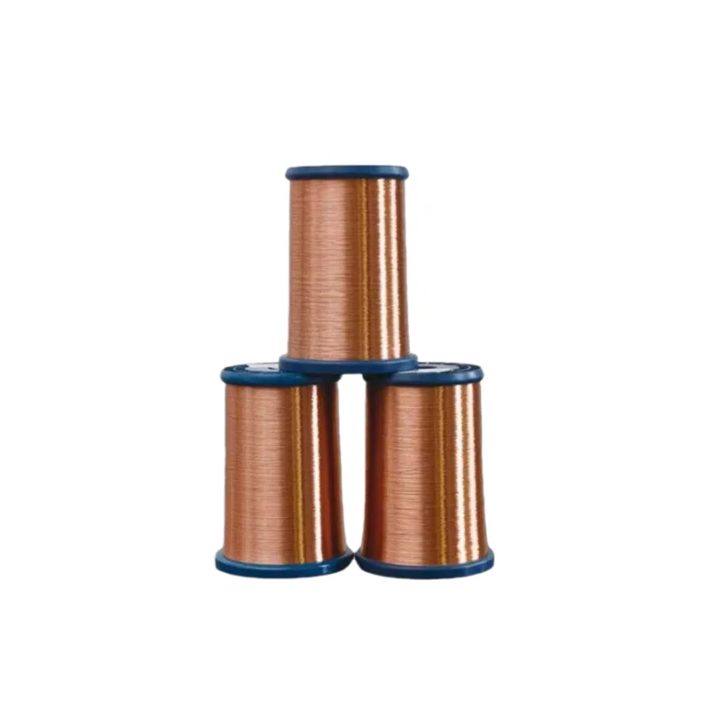 Chất lượng cao Dây đồng tráng men 0.08MM Đồng rắn Tráng men Polyurethane Giá tốt cho Cuộn thiết bị điện