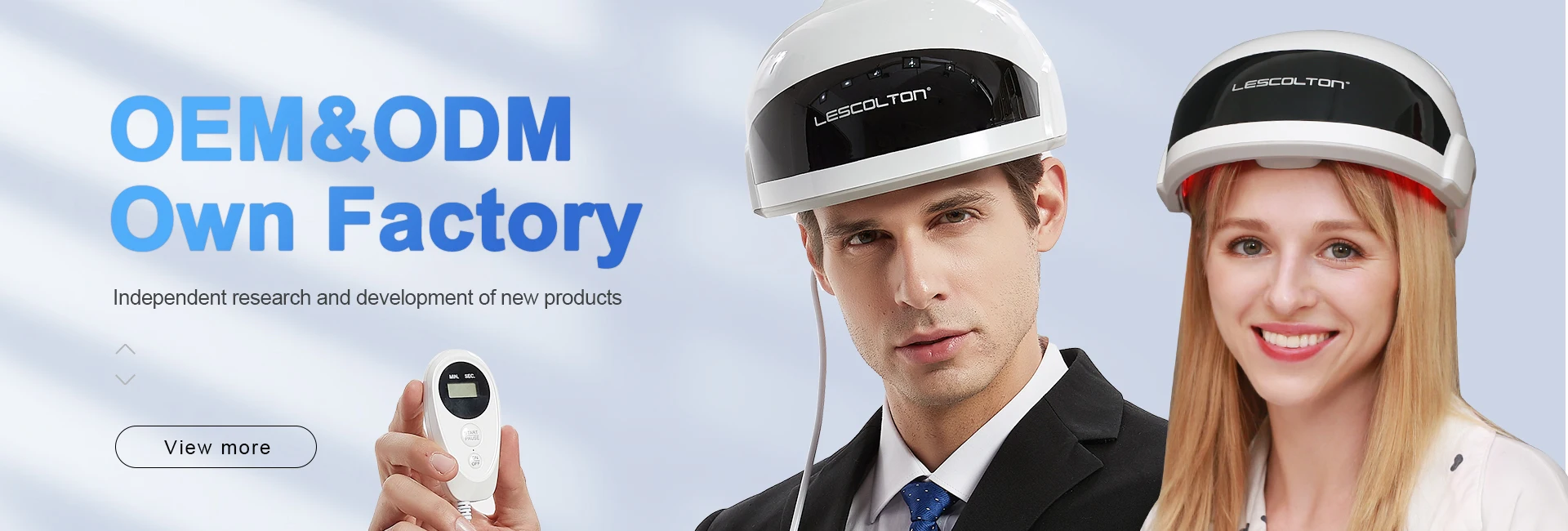 Lescolton Factory Home Use Hair Regrowth Lllt Led Hair Growth Helmet