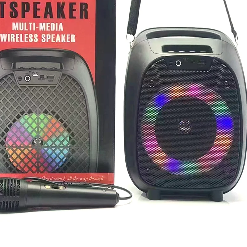 パララックス ZQS-6123 Portable Speaker - 6.5 Inch Wireless Stereo