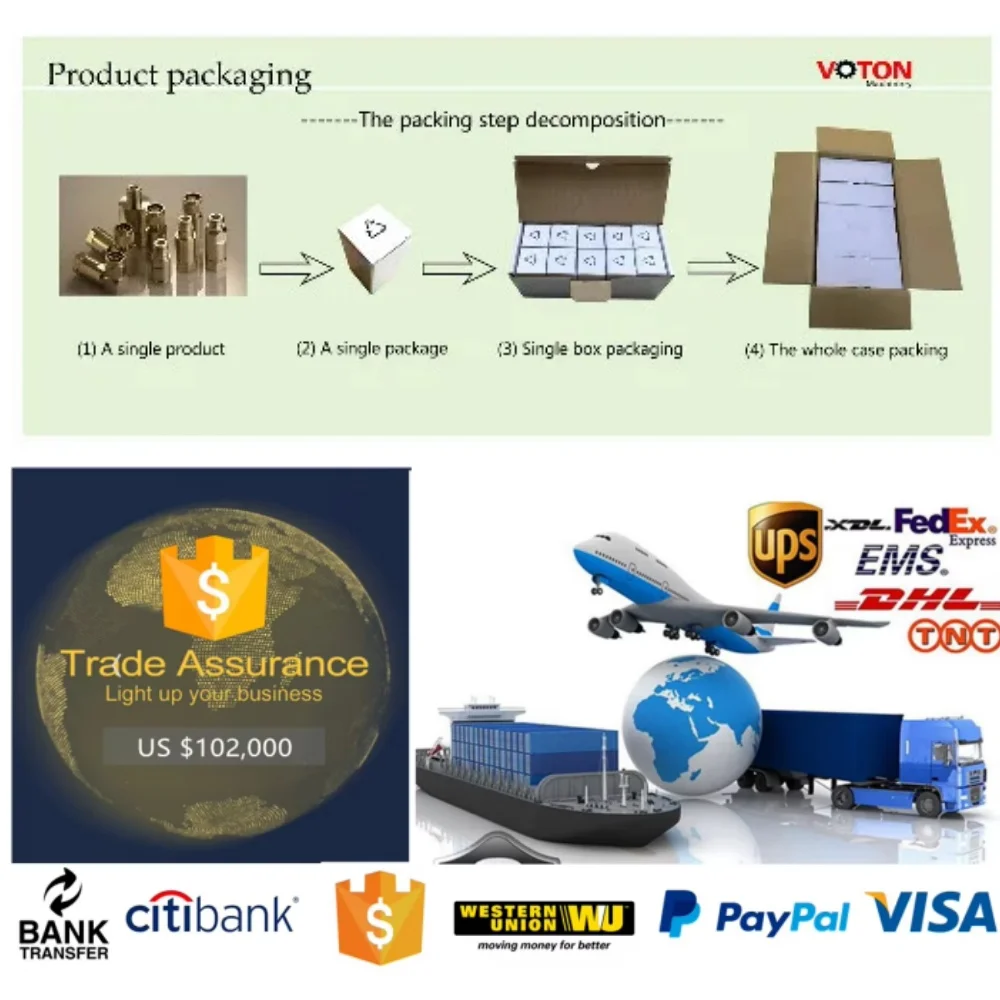 Packaging & shipping specifications