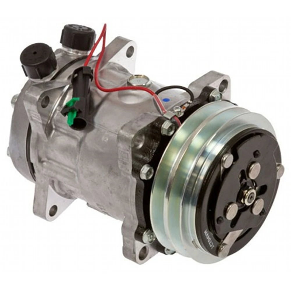 IZUMI VOE11007314 A/C Compressor for Volvo EC130 EC150 EC300 EC420 EW150 Aftermarket Engine Parts