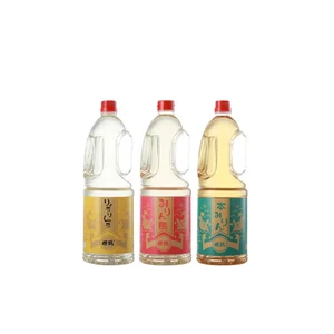 Natural Flavor Hon Mirin and Mirin Fu Sushi Rice Seasoning Packaged in Bottles