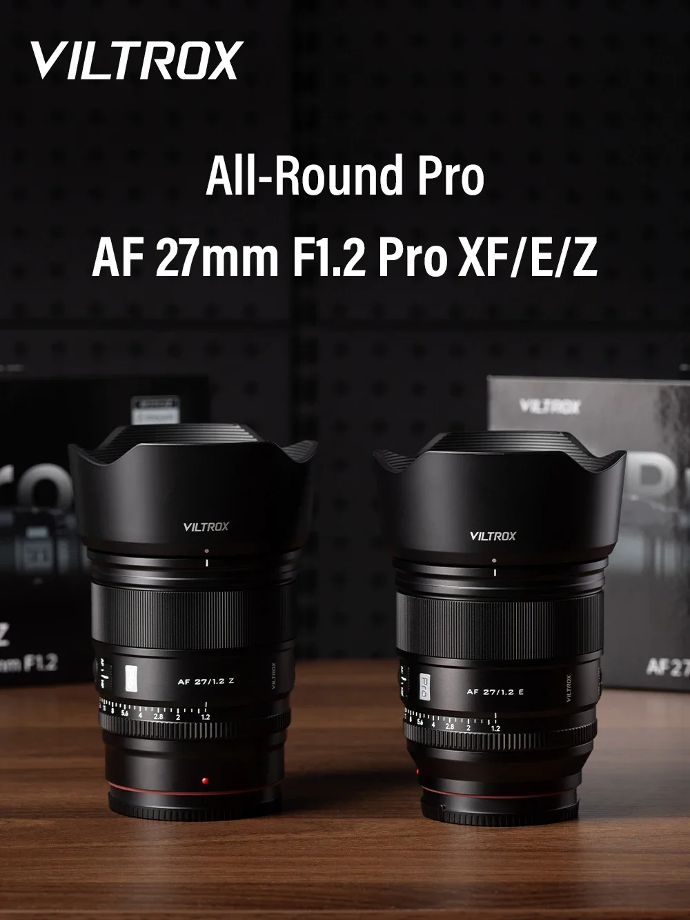 VILTROX 75mm F1.2 Fuji X S Ony E N-ikon Z Large Aperture