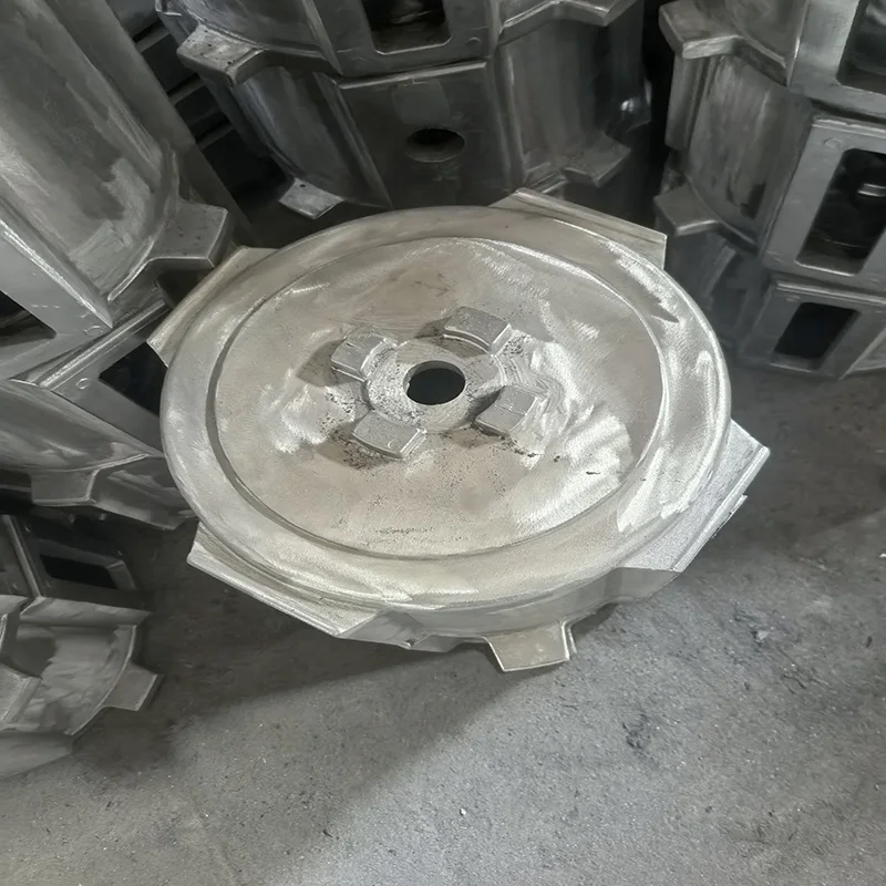Industrial Valve Application Handwheel in ADC12 Material Aluminium Casting Services with Powder Pattern