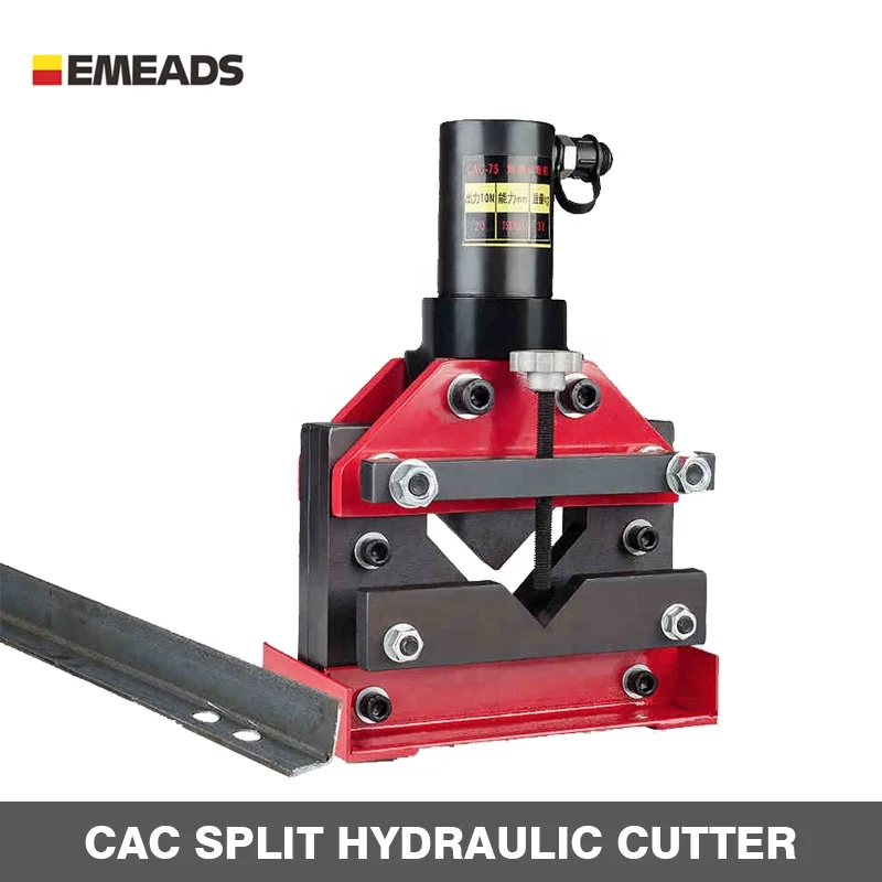 CAC-110 Split Bus Processing Machine Angle Steel Cutting Machine Hydraulic Angle Iron Cutters Hydraulic Cutting Tool