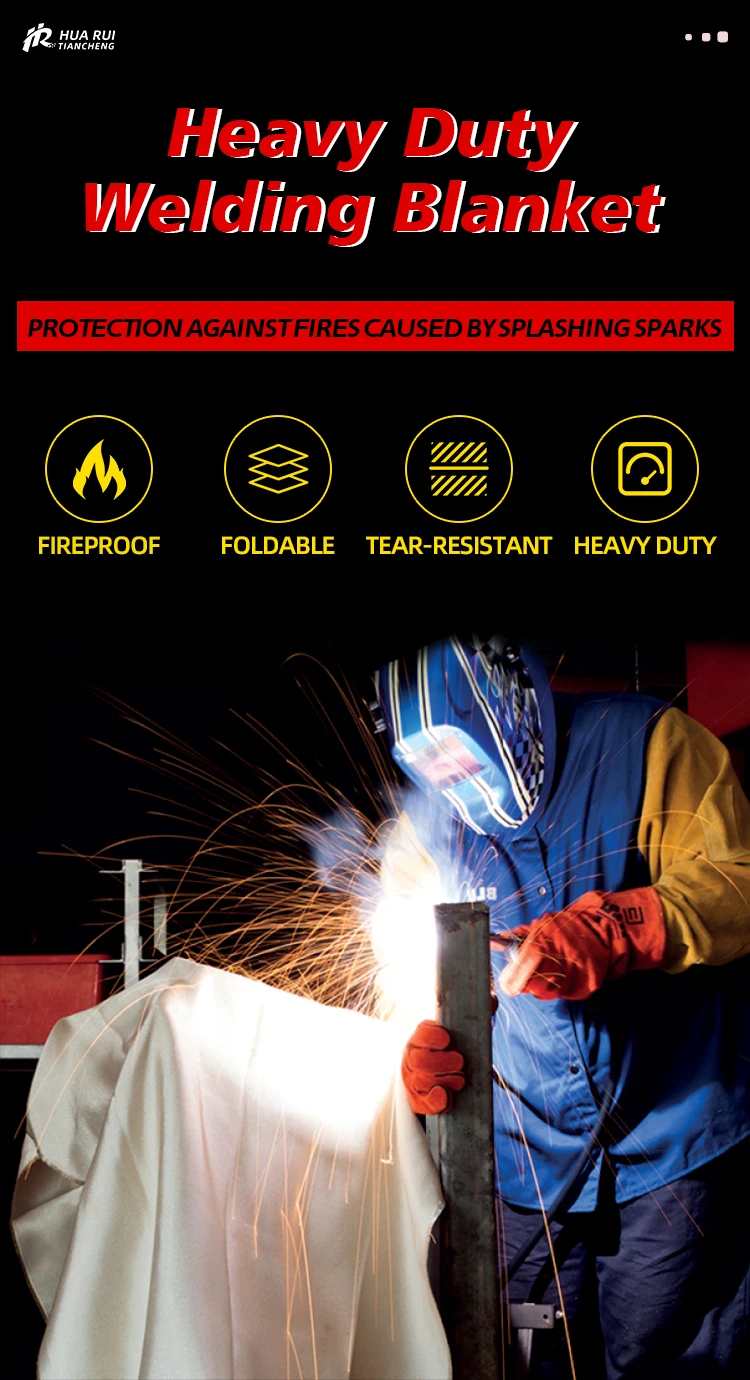 Heavy Duty Welding Protection Fiberglass Welding Blanket Buy Welding