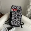 Leopard print white
