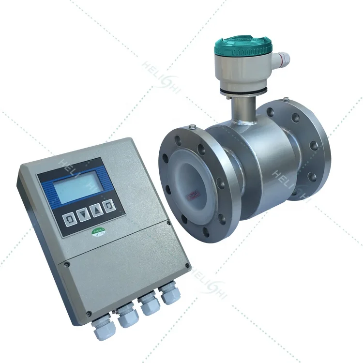 DN32 Electromagnetic RS485 ABB Metering Flowmeter Customized OEM Support for Juice Water Gas Oil Medium