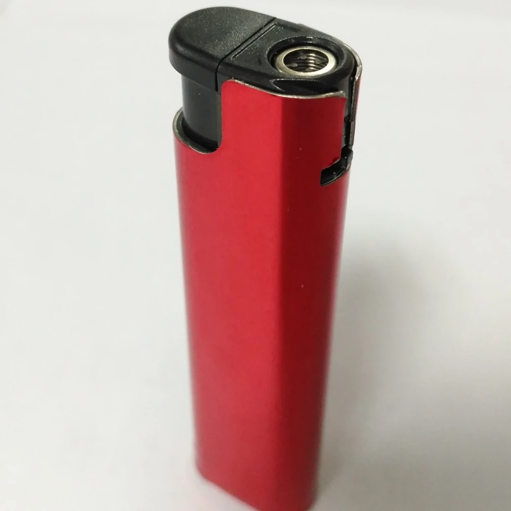 Metal case Mini Vibrator Electronic Cigarette Lighter Windproof and Rechargeable