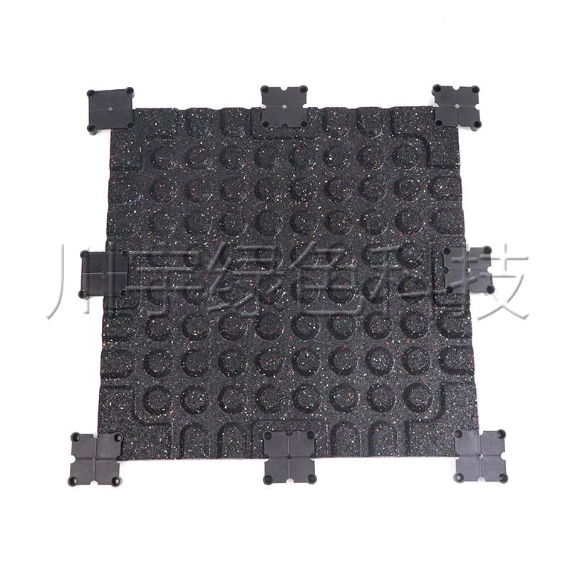 GOOFCXO Tapis de sol de garage en caoutchouc de 1,2 x 2,5 m - Texture