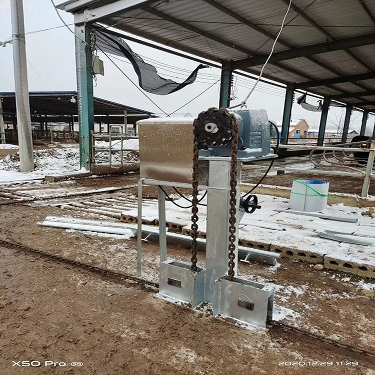 Automatic Manure Cleaning System Dung Scraper Machine for Farm