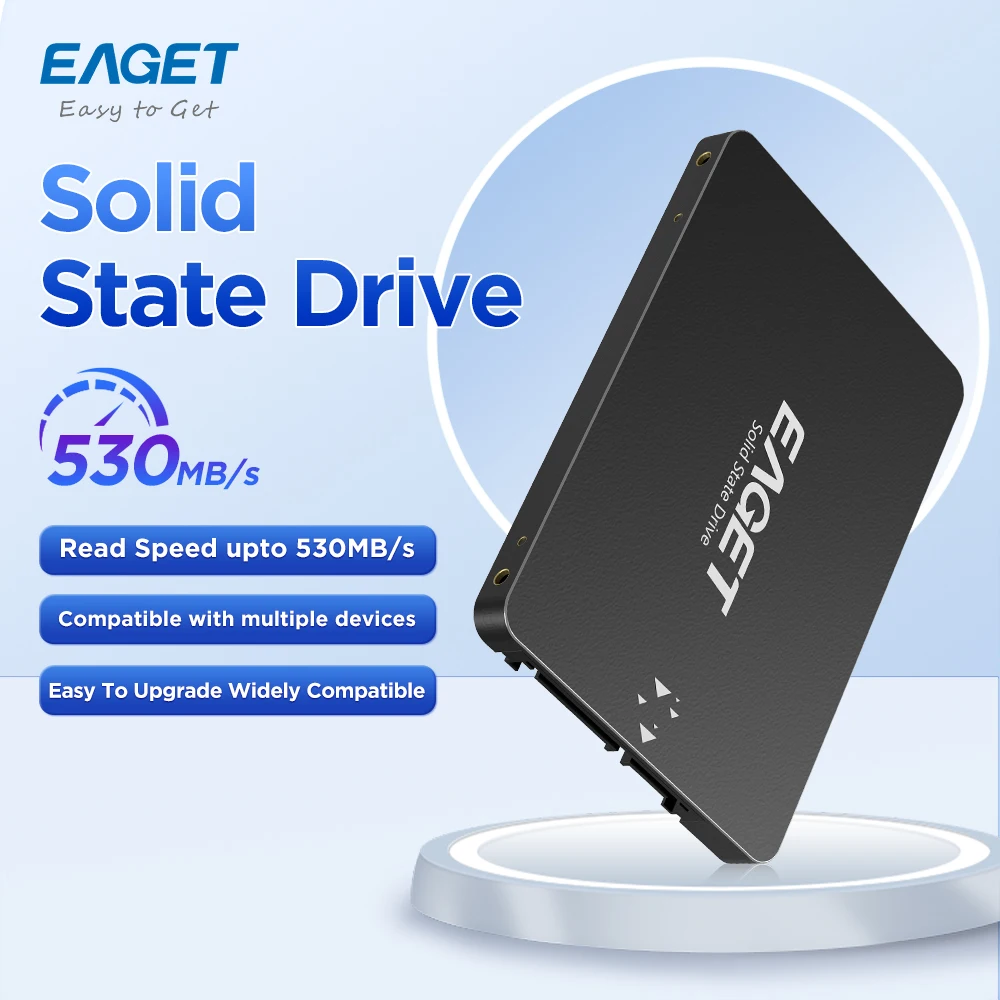 EAGET 240G 2.5インチSSD 4個セット EAGET 2.5 inch NVME SSD - 960GB, 1TB, 2TB, 4TB Internal Hard Drive