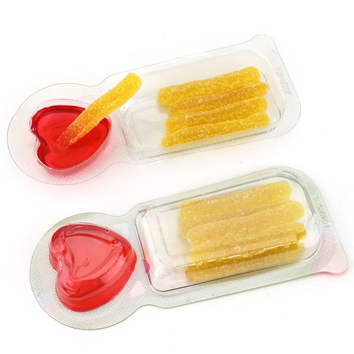 gummy with jam