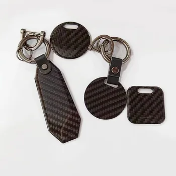 keychain car carbon fiber automotive brand high-end key chains wholesale of other key rings high-quality metal customized keycha